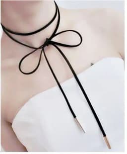 Handmade Velvet Lace Vintage Choker Necklace for Women Collar Torques Trendy Neck Jewelry Stretch Charm Gothic Punk Black Heart