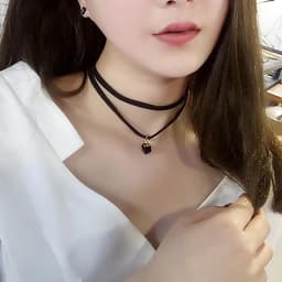 Handmade Velvet Lace Vintage Choker Necklace for Women Collar Torques Trendy Neck Jewelry Stretch Charm Gothic Punk Black Heart