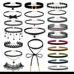 Handmade Velvet Lace Vintage Choker Necklace for Women Collar Torques Trendy Neck Jewelry Stretch Charm Gothic Punk Black Heart