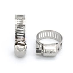 NINDEJIN 3-10pcs hose clamp adjustable 6-311mm Stainless Steel worm gear hose clip hose lock for water pipe plumbing