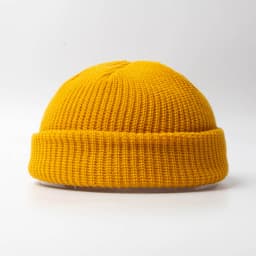 Men's Beanie Hat Winter Warm Brimless Cap Street Wild Knitted Woolen Landlord Hat Outdoor Cool Fashion Beanies Hat For Men