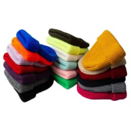 Men's Beanie Hat Winter Warm Brimless Cap Street Wild Knitted Woolen Landlord Hat Outdoor Cool Fashion Beanies Hat For Men