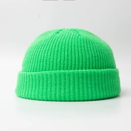 Men's Beanie Hat Winter Warm Brimless Cap Street Wild Knitted Woolen Landlord Hat Outdoor Cool Fashion Beanies Hat For Men