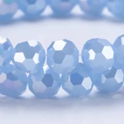 3 4 6 8mm Round Crystal Beads Faceted Colorful Glass Beads Loose Spacer Bead for Jewerly Making Needlework Bracelet Necklace DIY