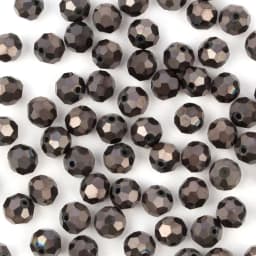 3 4 6 8mm Round Crystal Beads Faceted Colorful Glass Beads Loose Spacer Bead for Jewerly Making Needlework Bracelet Necklace DIY