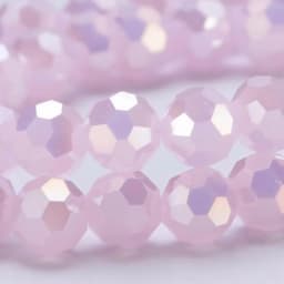 3 4 6 8mm Round Crystal Beads Faceted Colorful Glass Beads Loose Spacer Bead for Jewerly Making Needlework Bracelet Necklace DIY