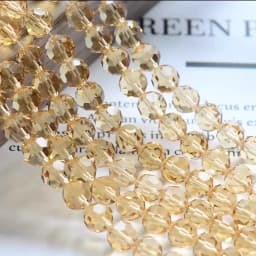 3 4 6 8mm Round Crystal Beads Faceted Colorful Glass Beads Loose Spacer Bead for Jewerly Making Needlework Bracelet Necklace DIY