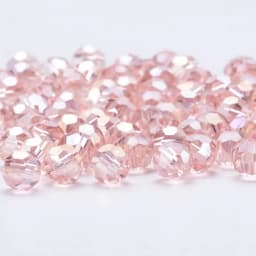 3 4 6 8mm Round Crystal Beads Faceted Colorful Glass Beads Loose Spacer Bead for Jewerly Making Needlework Bracelet Necklace DIY