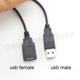 0.3m/1m/2m 5V USB Power Supply Cable 2 Pin USB 2.0 A Female Male 4 Pin Wire Jack Charger Charging Cord Extension Connector DIY