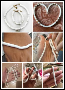Natural Mother Of Pearl Shell Isolation Beads For Jewelry Making DIY Necklace Bracelet Earring Handiwork Sewing Craft Accessory