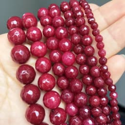 6 8 10 12mm Burmese Jades Stone Beads Natural Loose Spacer Beads For Jewelry Making Round Beads DIY Bracelet Accessories 15''