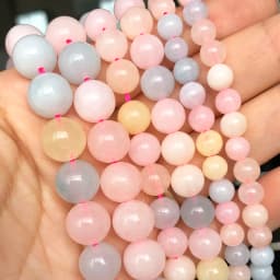 6 8 10 12mm Burmese Jades Stone Beads Natural Loose Spacer Beads For Jewelry Making Round Beads DIY Bracelet Accessories 15''