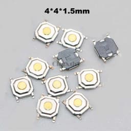 100pcs Car Remote Control Key Touch Switches Tactile Push Button Switches For Hyundai Nissan Honda VW Toyota Kia Peugeot