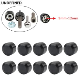 Black Motorcycle Head Bolts Cap Cover CNC Schrauben Topper Caps Cover For Harley Sportster Touring Dyna Big Twin Cam Softail