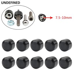 Black Motorcycle Head Bolts Cap Cover CNC Schrauben Topper Caps Cover For Harley Sportster Touring Dyna Big Twin Cam Softail