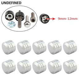 Black Motorcycle Head Bolts Cap Cover CNC Schrauben Topper Caps Cover For Harley Sportster Touring Dyna Big Twin Cam Softail