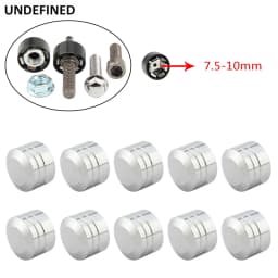 Black Motorcycle Head Bolts Cap Cover CNC Schrauben Topper Caps Cover For Harley Sportster Touring Dyna Big Twin Cam Softail