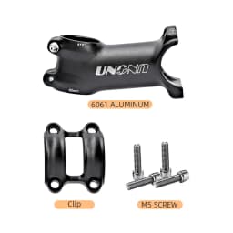 UNO Ultralight Bike Stem 7 17 Degree MTB Road Bicycle Stem 31.8mm 60/70/80/90/100/110/120/130mm Mountain MTB Bicycle Power Parts