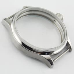 For Seagull ST36 6497/6498 Premium Stainless Steel 44mm Watch Case Hand Winding Movement Accessory Replacement Watch Parts