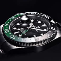 New PAGANI DESIGN 40MM GMT Mechanical Wristwatch Sapphire Ceramic Bezel Automatic Watch Stainless Steel 100M Waterproof Watches
