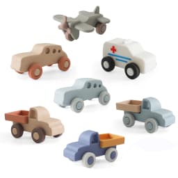 Montessori Baby Silicone Car Toys 0 12 Months Newborn Baby Things Silicone Baby Teether Toy Car Educational Toy Silicone Blocks