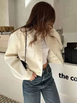 Women Fashion With Pockets Bomber Jacket Coats Vintage Long Sleeve Front Button Casual Female Outerwear Chic Tops