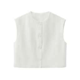 MUJER Red Sleeveless Vest Woman Button Black White Cropped Vest Women Summer Casual Short Coats Waistcoat Women's Fashion Vests