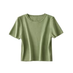 Women Fashion Striped Basic Cropped Knit Sweater Vintage O Neck Short Sleeve Female Pullovers Chic Tops