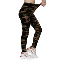 PD113 Spring and Autumn New Women's Sexy Pulling Underpants High Elastic Tight Camo Casual Vintage Pencil Pants