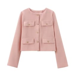 HH 2024 Fashion Women Bomber Cropped Jackets Female Golden Button Blazer Spring Women's Chic Streetwear Outwear Top