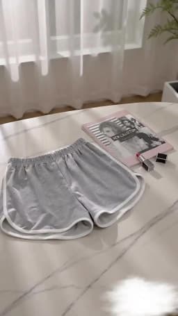 Sports Shorts Suitable for Summer WOMEN'S Polyester Fiber Material Underwear Pajamas and Leggings