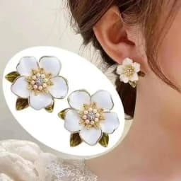 925 Silver Needle Korean Fashion Zircon Drop Earrings For Women Jewelry 2026 Trending New Luxury Vintage Gold Color Earrings