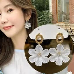 925 Silver Needle Korean Fashion Zircon Drop Earrings For Women Jewelry 2026 Trending New Luxury Vintage Gold Color Earrings