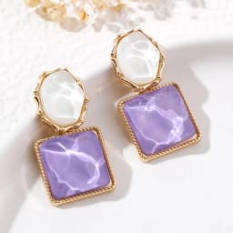925 Silver Needle Korean Fashion Zircon Drop Earrings For Women Jewelry 2026 Trending New Luxury Vintage Gold Color Earrings
