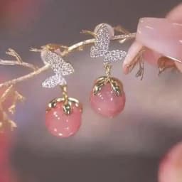 925 Silver Needle Korean Fashion Zircon Drop Earrings For Women Jewelry 2026 Trending New Luxury Vintage Gold Color Earrings