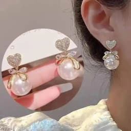 925 Silver Needle Korean Fashion Zircon Drop Earrings For Women Jewelry 2026 Trending New Luxury Vintage Gold Color Earrings