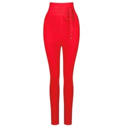 New Summer Bandage Pants 2020 9 Colors Sexy Women High Waist Pencil Stretch Pants Trousers Female Fashion Street Wear