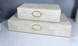 Small Jewelry Box Ring Necklace Earrings Jewelry Boxes Organizer Bangles Display Portable Women Accessories Separator Storage
