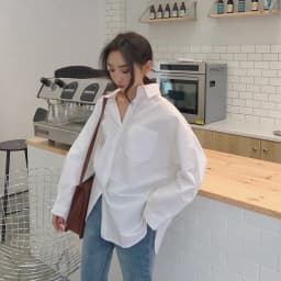 Women White Shirt 2024 Spring Autumn Vintage Ladies Tops Long Sleeve Casual Turn-down Collar Women's Loose Blouses 11456