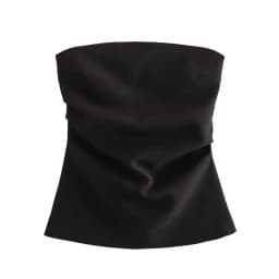 MUJER off Shoulder Crop Top Woman Ruched Backless Tube Top Women Summer Corset Top Female Sexy Tanks Camis Tops for Women 2025