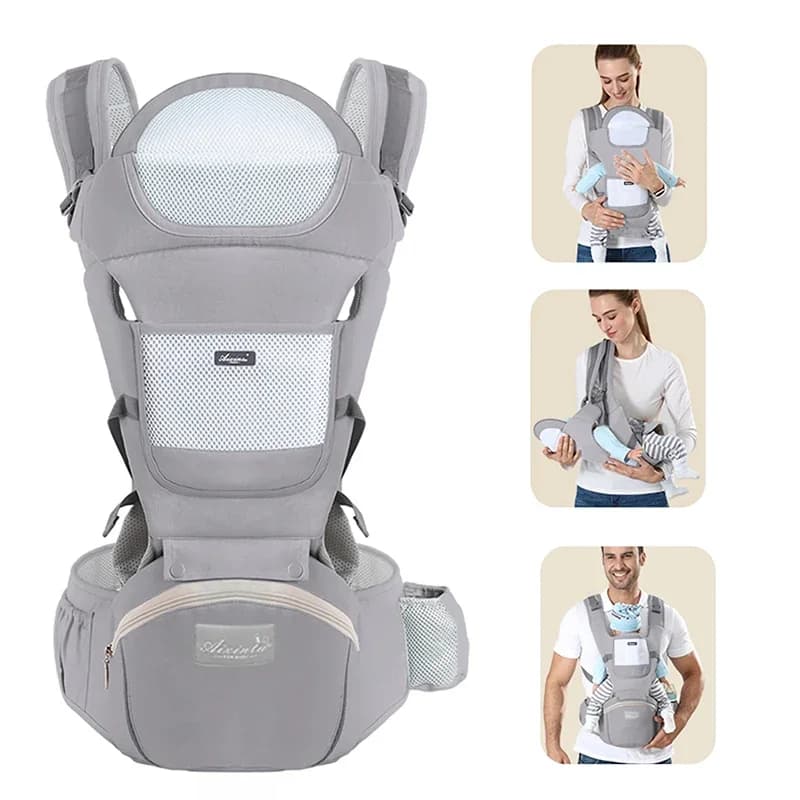 Ergonomic Baby Carrier Backpack Infant Baby Hipseat Carrier Front Facing Ergonomic Kangaroo Baby Wrap Sling Travel Backpack