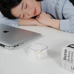 White Noise Machine with Bluetooth Function, Bluetooth Speaker, Sleep Aid Machine with Night Light for baby Adults