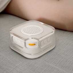 White Noise Machine with Bluetooth Function, Bluetooth Speaker, Sleep Aid Machine with Night Light for baby Adults