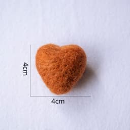Newborn Photography Props Wool Felt Love Heart Photography Props Accessories Baby Studio