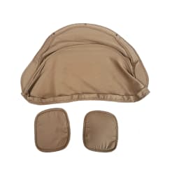 For Doona Baby Stroller Canopy & Shoulder Pads – Fits Doona+ / I Car Seat, Sunshade, Grey/Khaki/Green