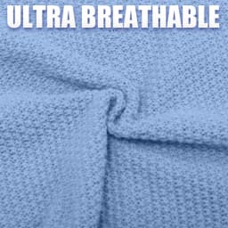 100% Cotton Knit Baby Blanket Personalized Name Soft Breathable Infant Swaddle Blanket Custom Newborn Receiving Blanket Gift
