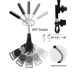 UV Protection Baby Stroller Umbrella With Clamp Universal Sunscree Rainproof Stroller Cover Umbrella Baby Stroller Accessories