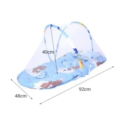 New Mosquito Net with Cushion for Baby Household Installation Free Foldable Protectors Bedroom Sleeping Breathable Bed Tent Home