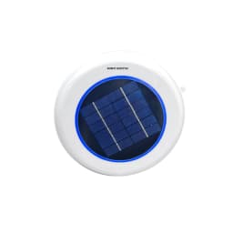 Solar Ionizer for Pool Wireless Cleaner Circular Solar Panels Chlorine Free Algae Resistant