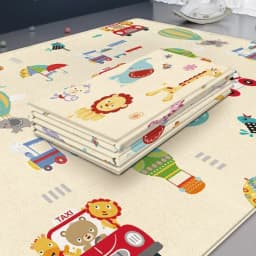 Foldable Children Blanket XPE Foam Baby Play Mat Soft Floor Crawling Pad Toys for Kids Carpet Folding Game Activity Rug with Bag
